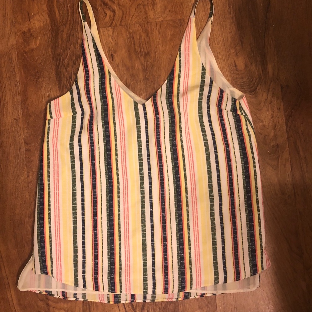 Striped tank top
